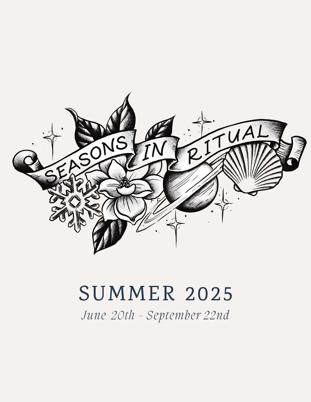Seasons in Ritual summer planner cover